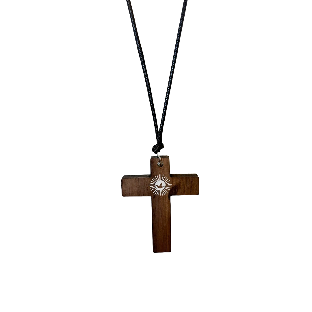 Cross Daily Bible Verse Necklace