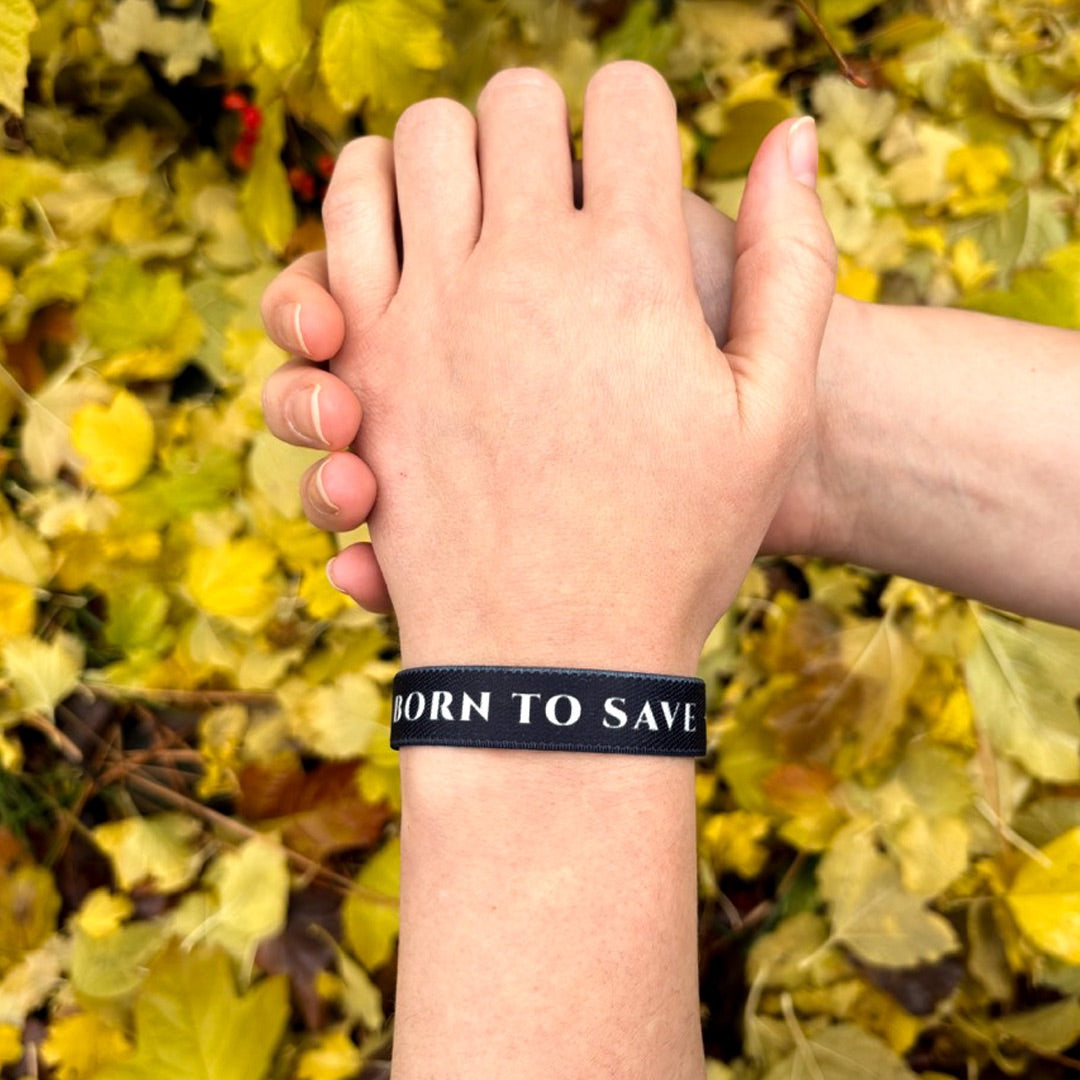Born To Save Bible Verse Bracelet