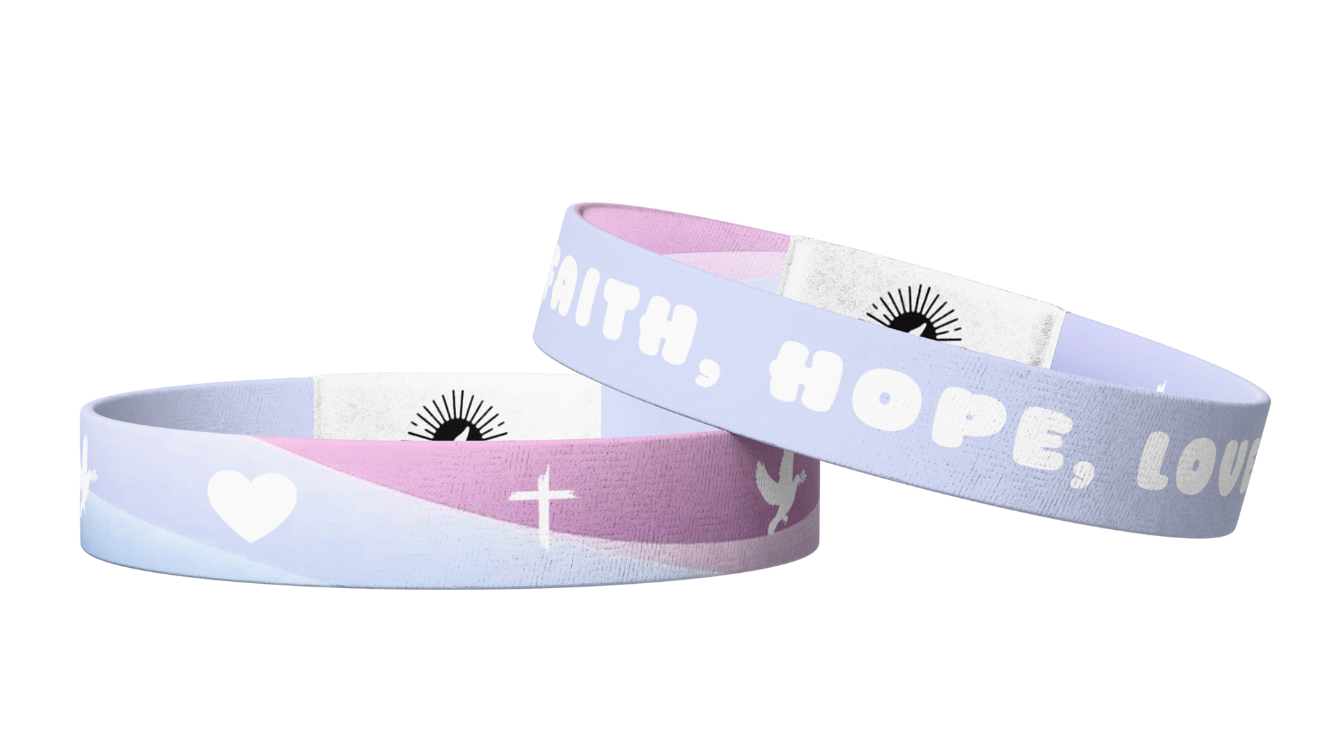 Faith Hope Love Bible Verse Bracelet