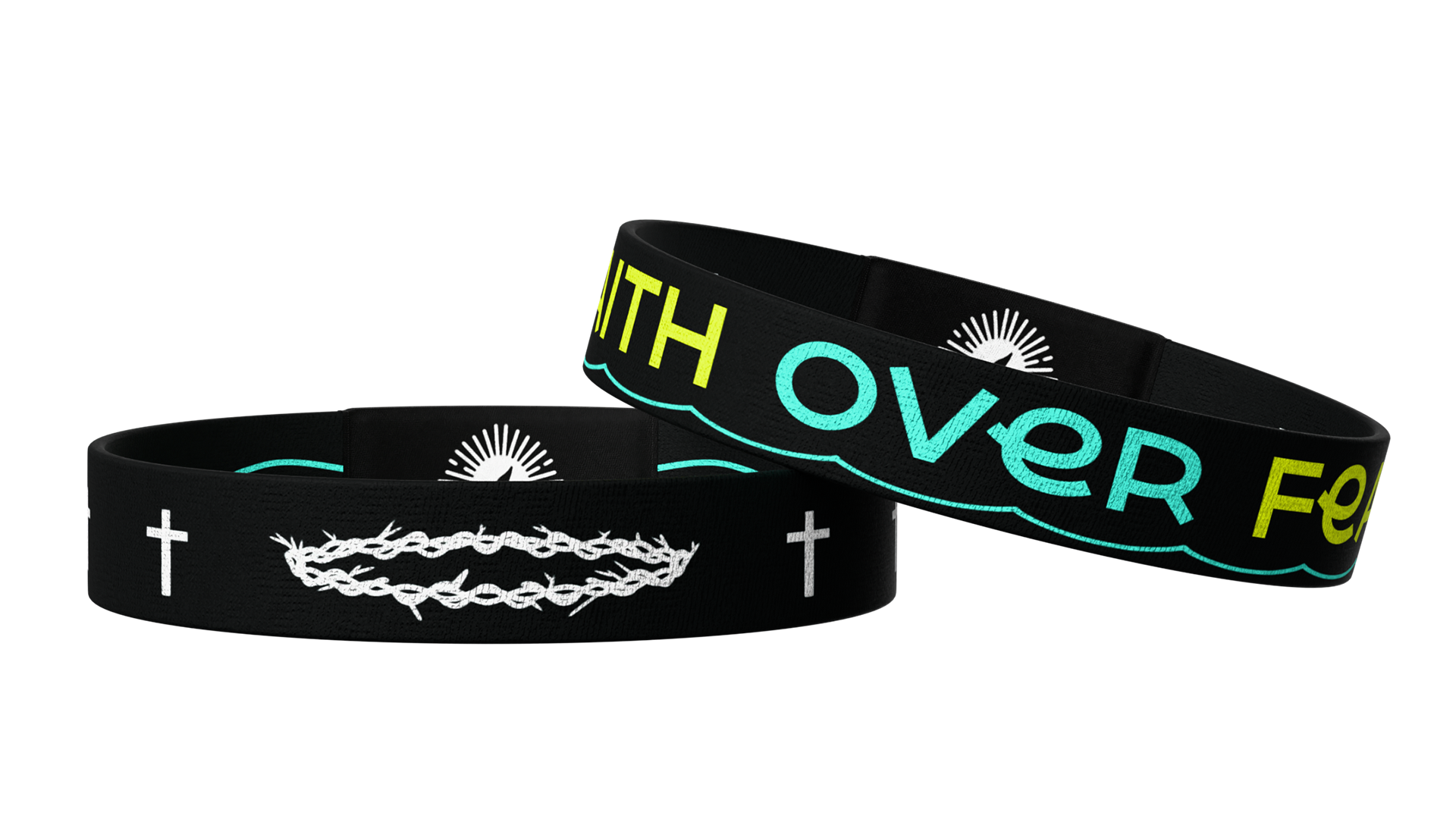 Color Changing Faith Over Fear Bible Verse Bracelet