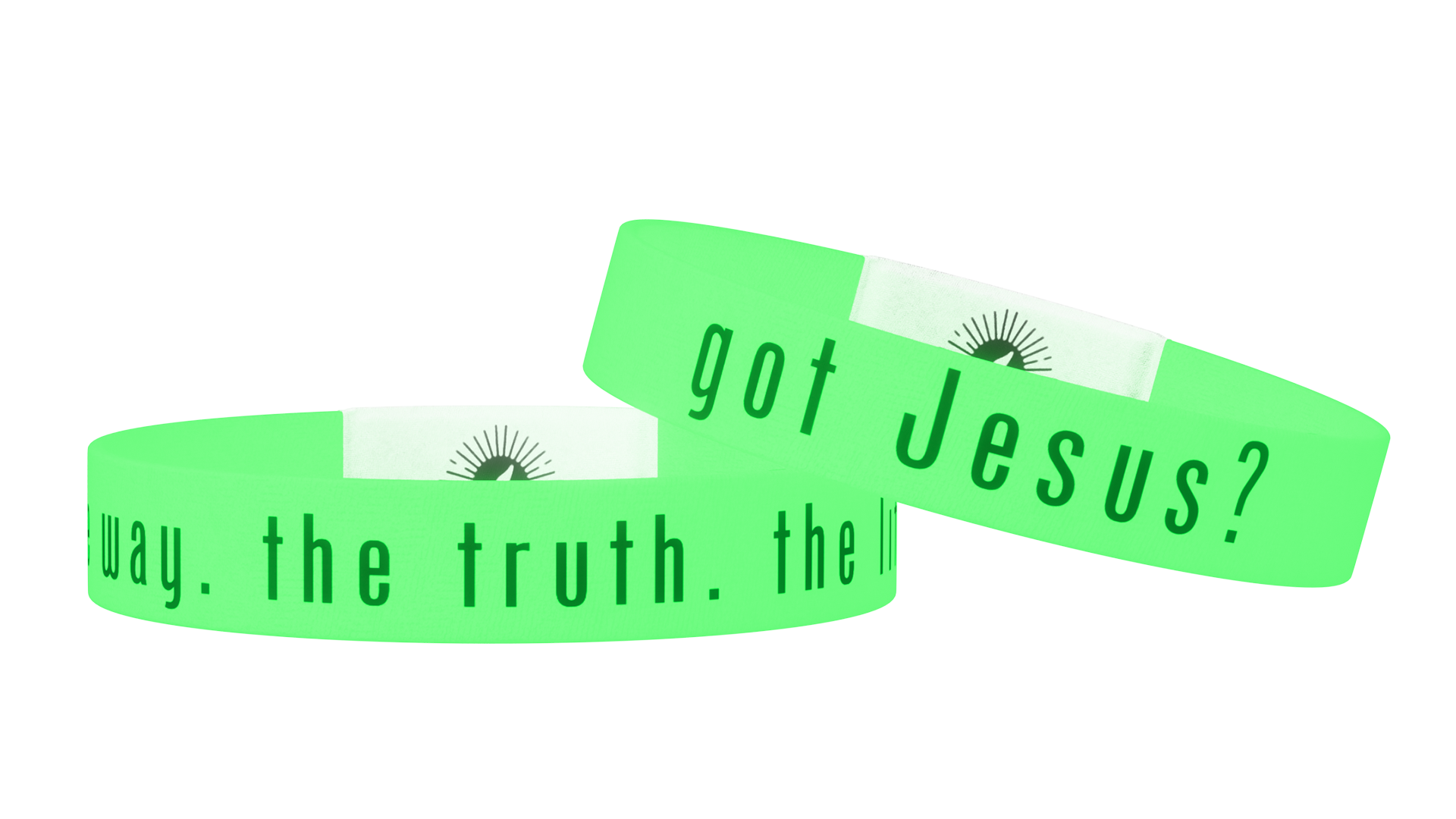 Glow in the Dark Got Jesus Bible Verse Bracelet