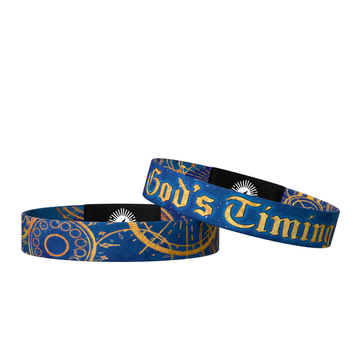 God's Timing Bible Verse Bracelet
