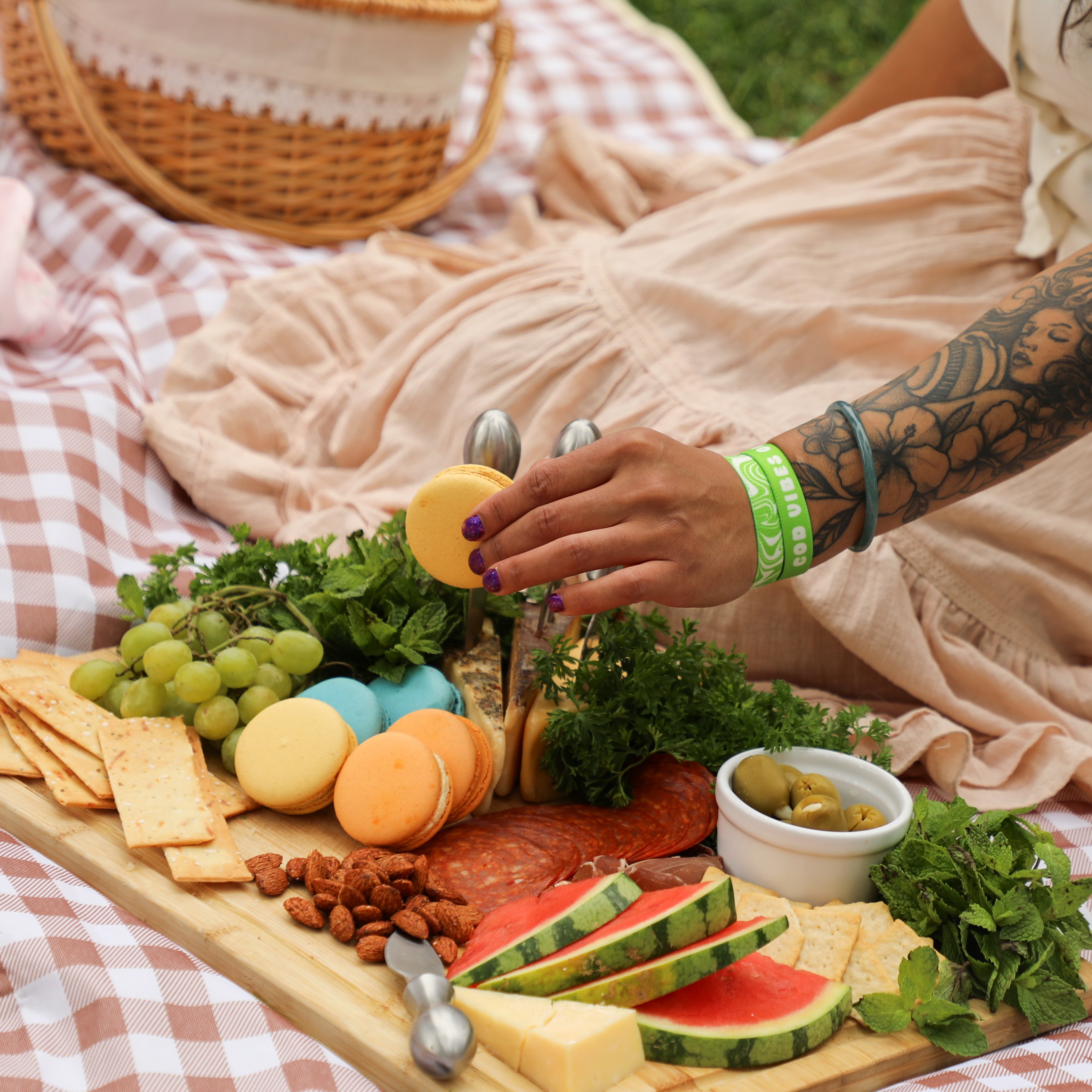 God Vibes Only Bible Verse Bracelet