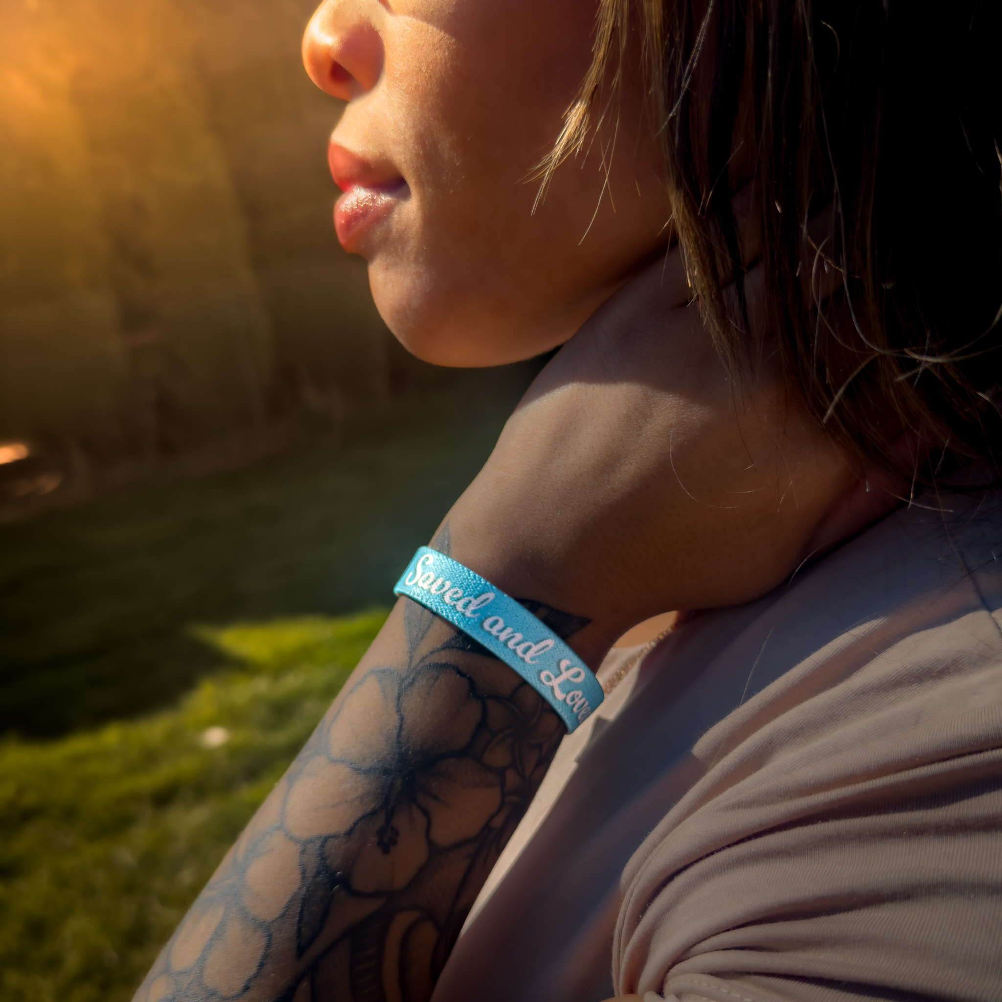 Saved and Loved Bible Verse Bracelet