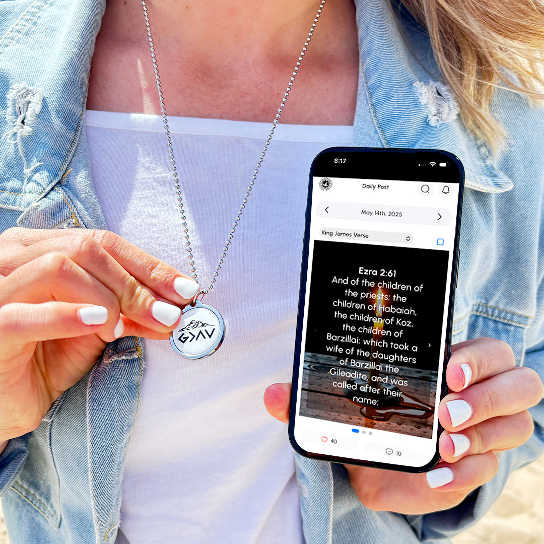 God's Greater Than the Highs and Lows Necklace