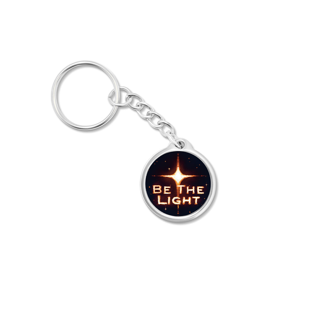 Be The Light Daily Bible Verse Keychain