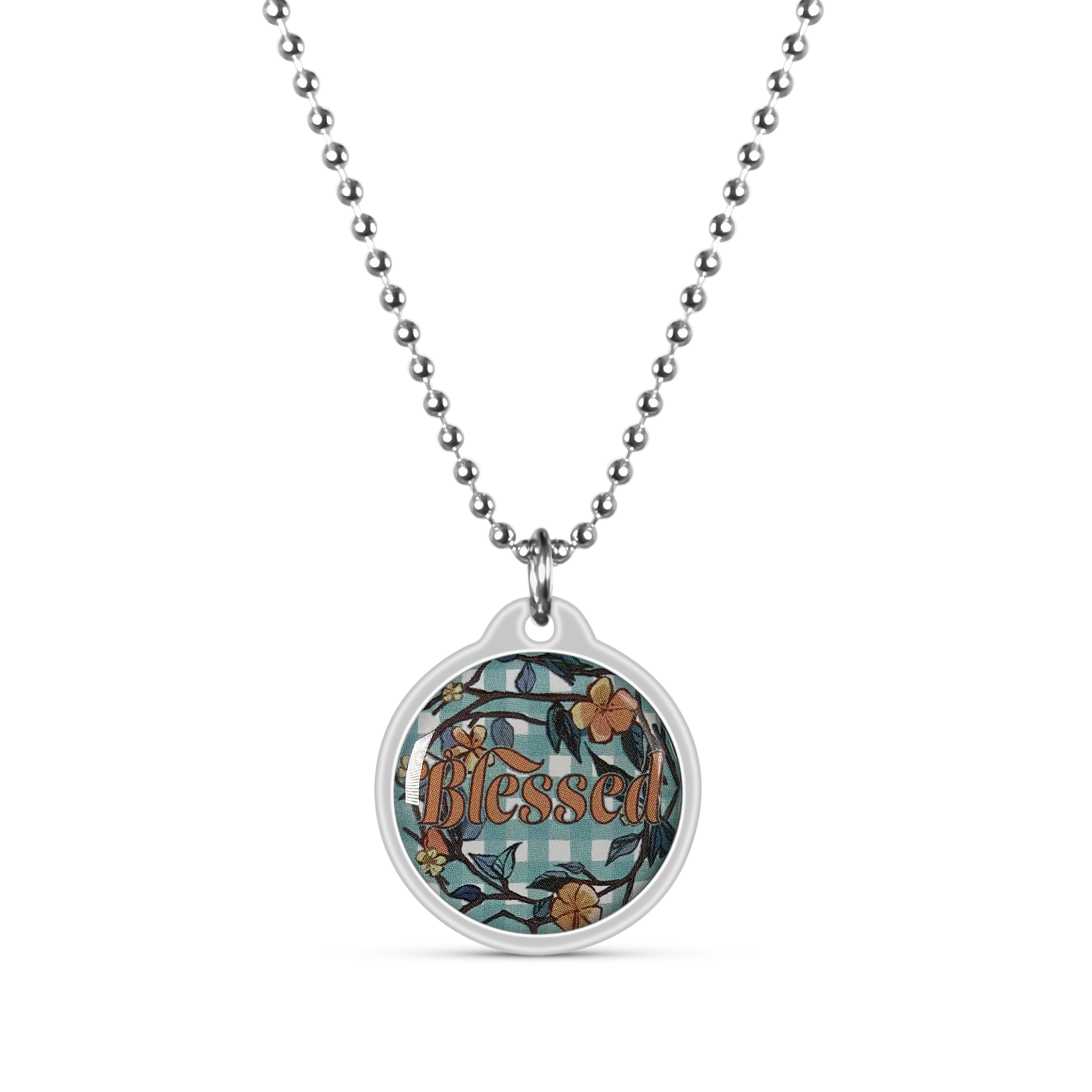 Blessed Daily Bible Verse Necklace