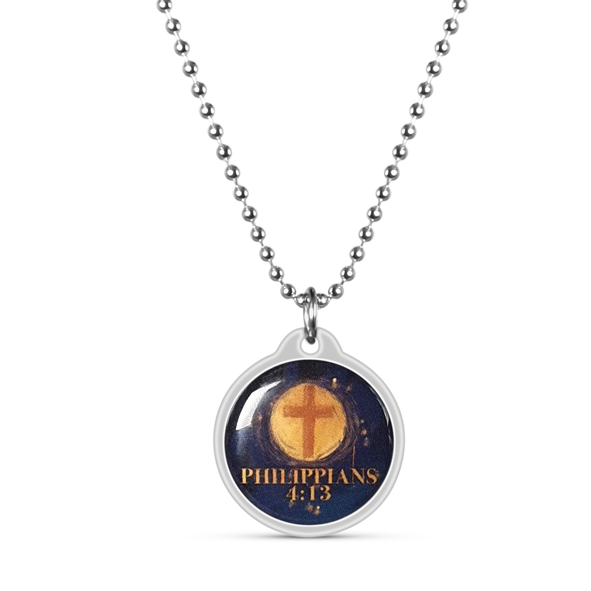 Philippians 4:13 Bible Verse Necklace