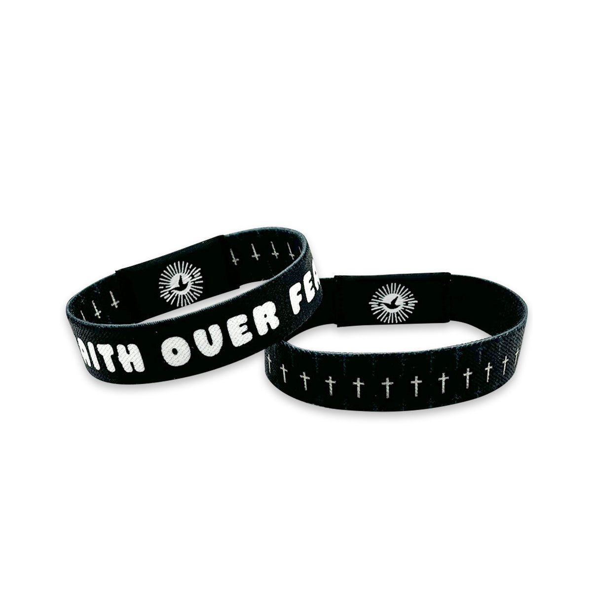 Faith Over Fear Bible Verse Bracelet