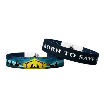Born To Save Bible Verse Bracelet