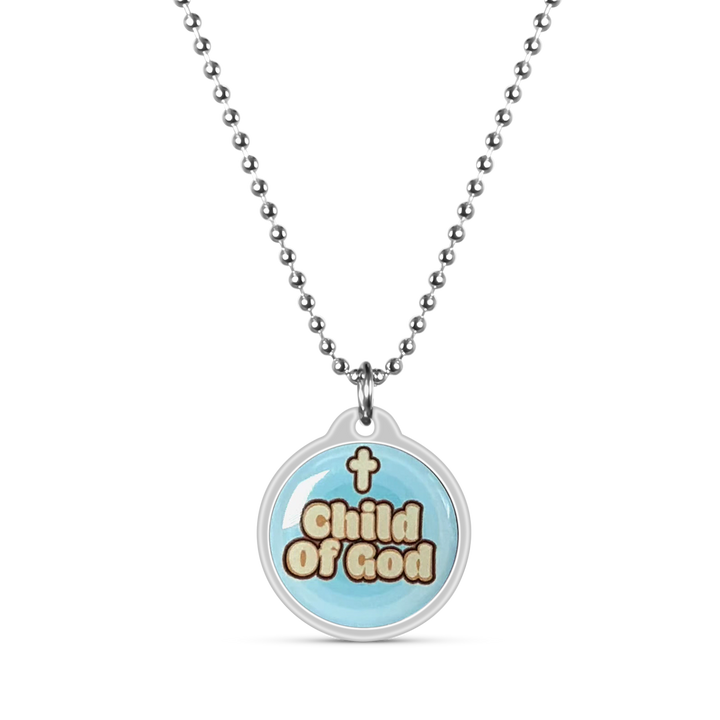 Child of God Daily Bible Verse Necklace