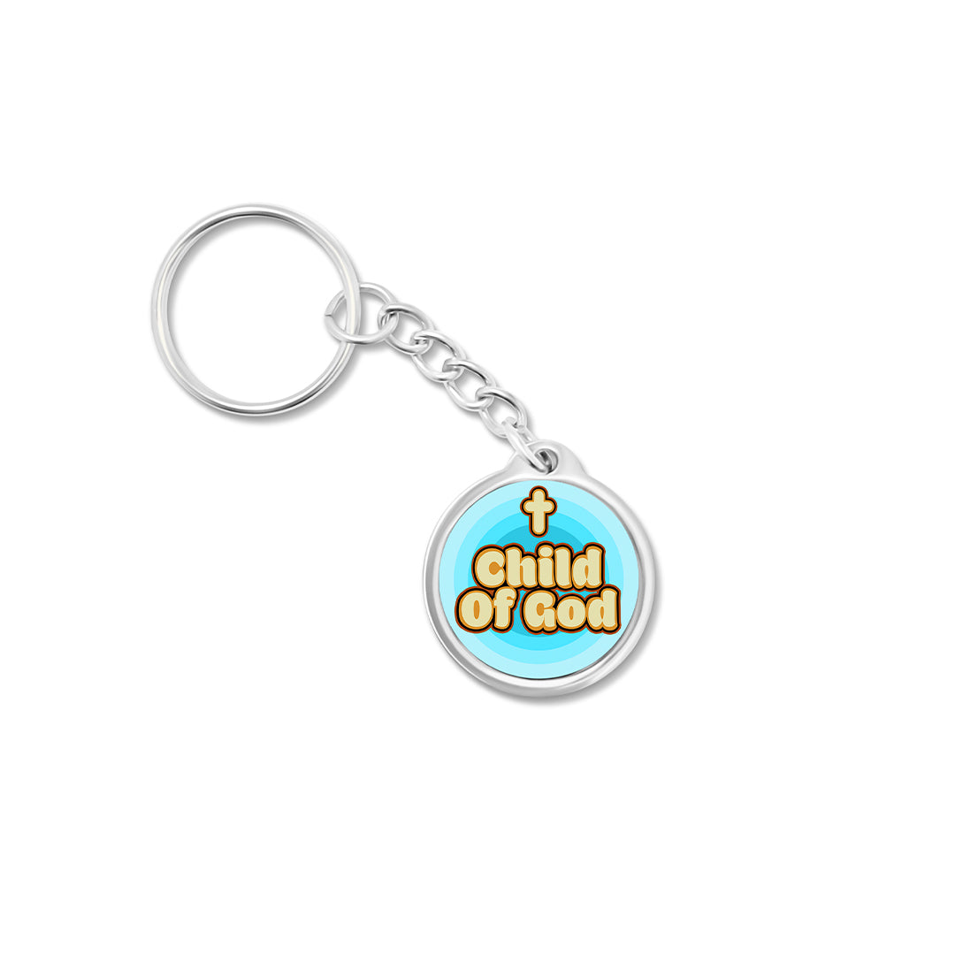 Child of God Daily Bible Verse Keychain