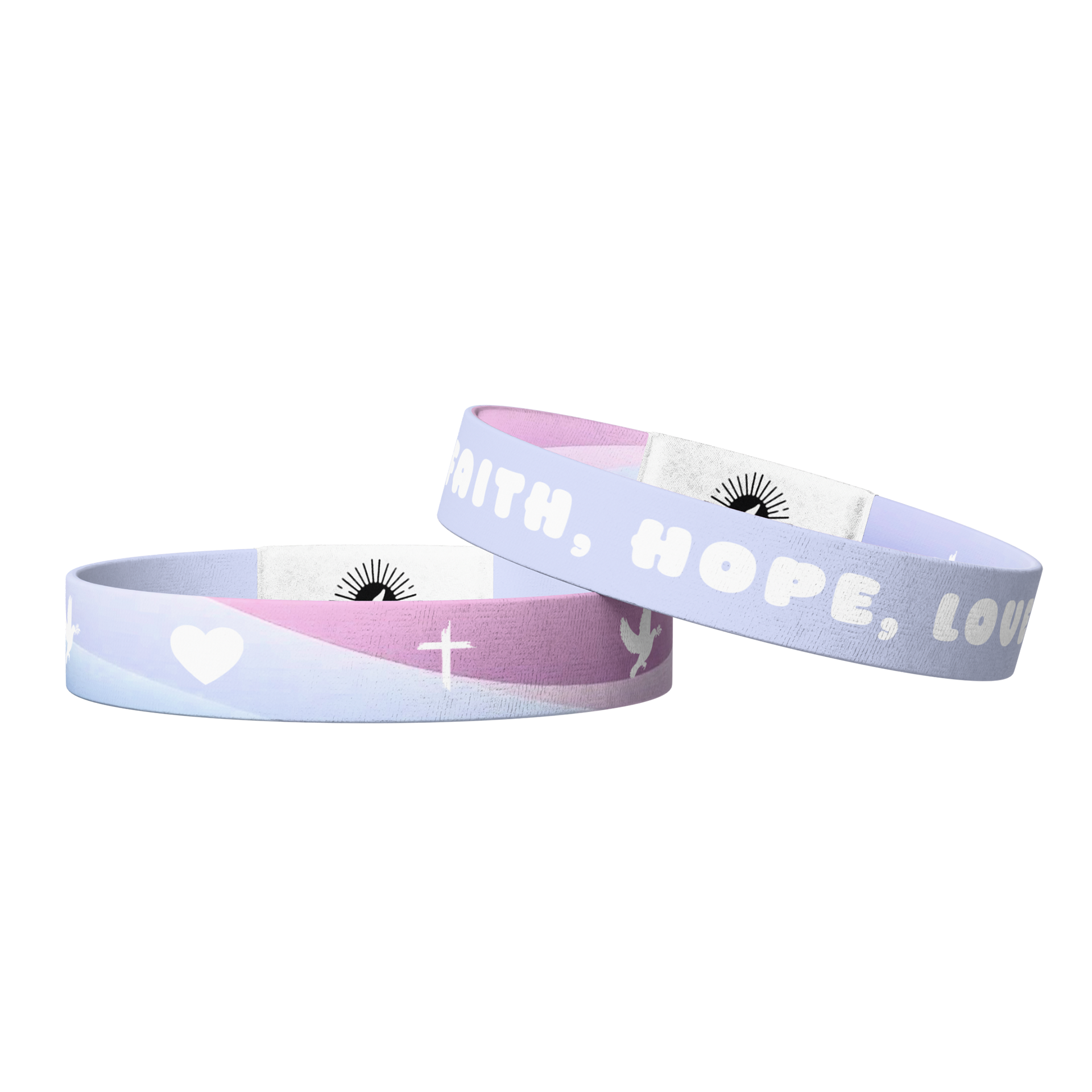 Faith Hope Love Bible Verse Bracelet