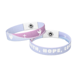 Faith Hope Love Bible Verse Bracelet