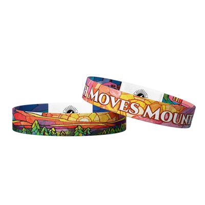 Faith Moves Mountains Bible Verse Bracelet