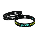 Color Changing Faith Over Fear Bible Verse Bracelet