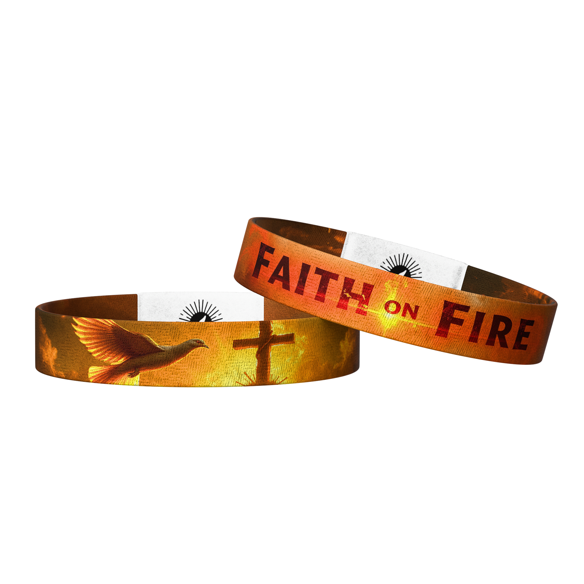 Faith On Fire Bible Verse Bracelet