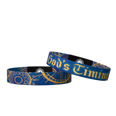 God's Timing Bible Verse Bracelet