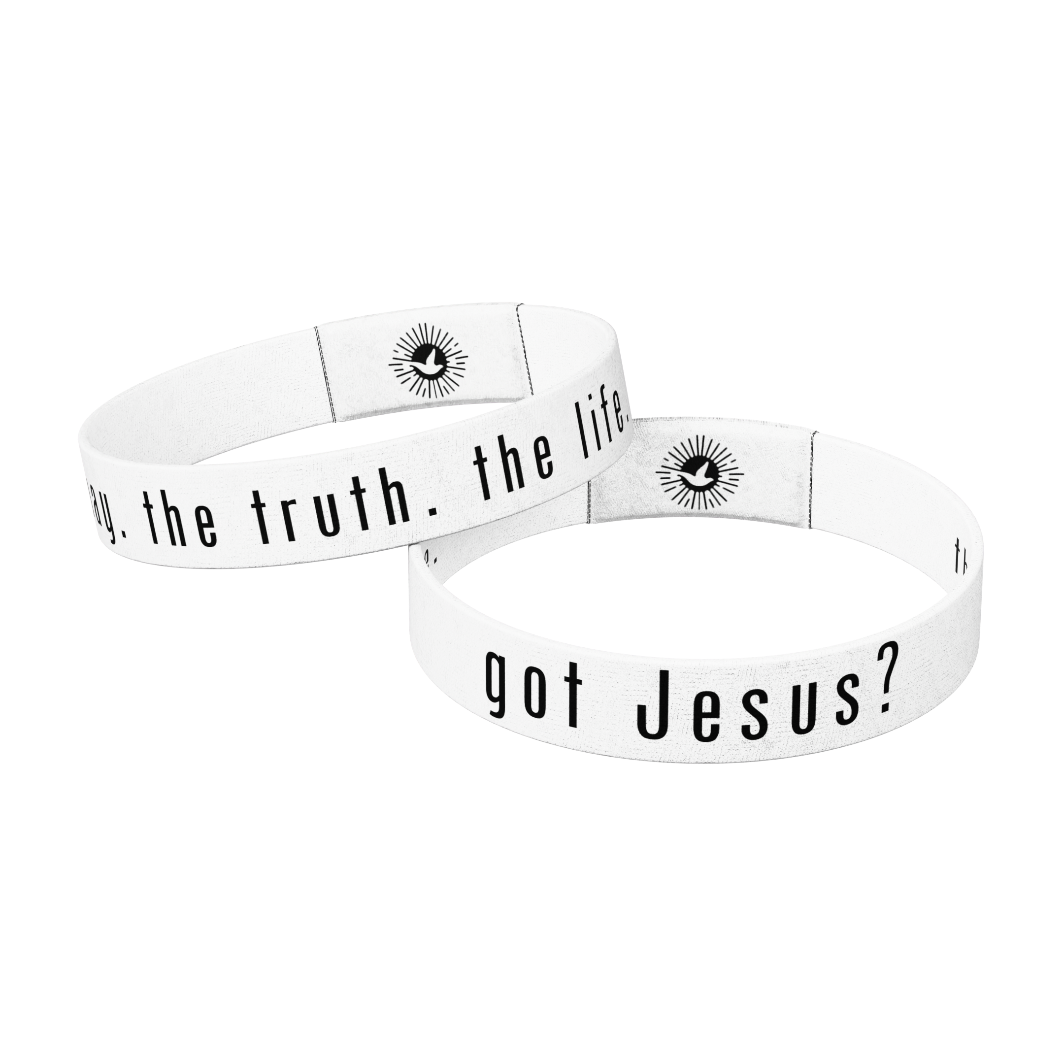 Glow in the Dark Got Jesus Bible Verse Bracelet