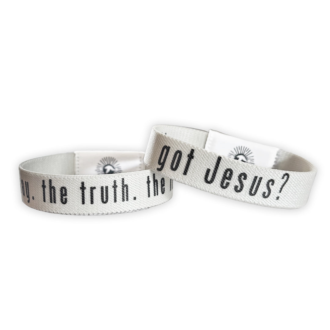 Glow in the Dark Got Jesus Bible Verse Bracelet