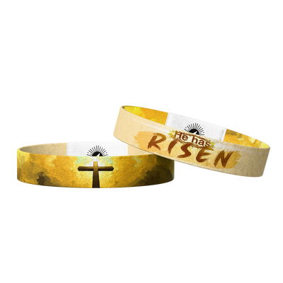 He Has Risen Bible Verse Bracelet