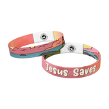 Jesus Saves Bible Verse Bracelet