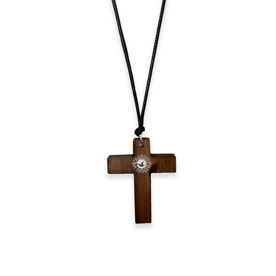 Cross Daily Bible Verse Necklace