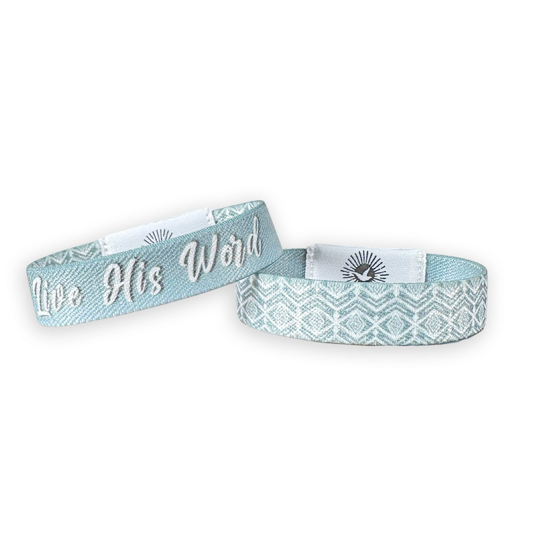 Live His Word Bible Verse Bracelet