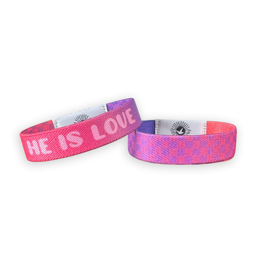 He is Love Bible Verse Bracelet
