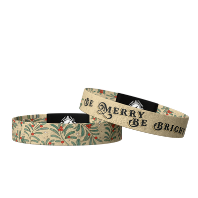 Be Merry Be Bright Daily Bible Verse Bracelet