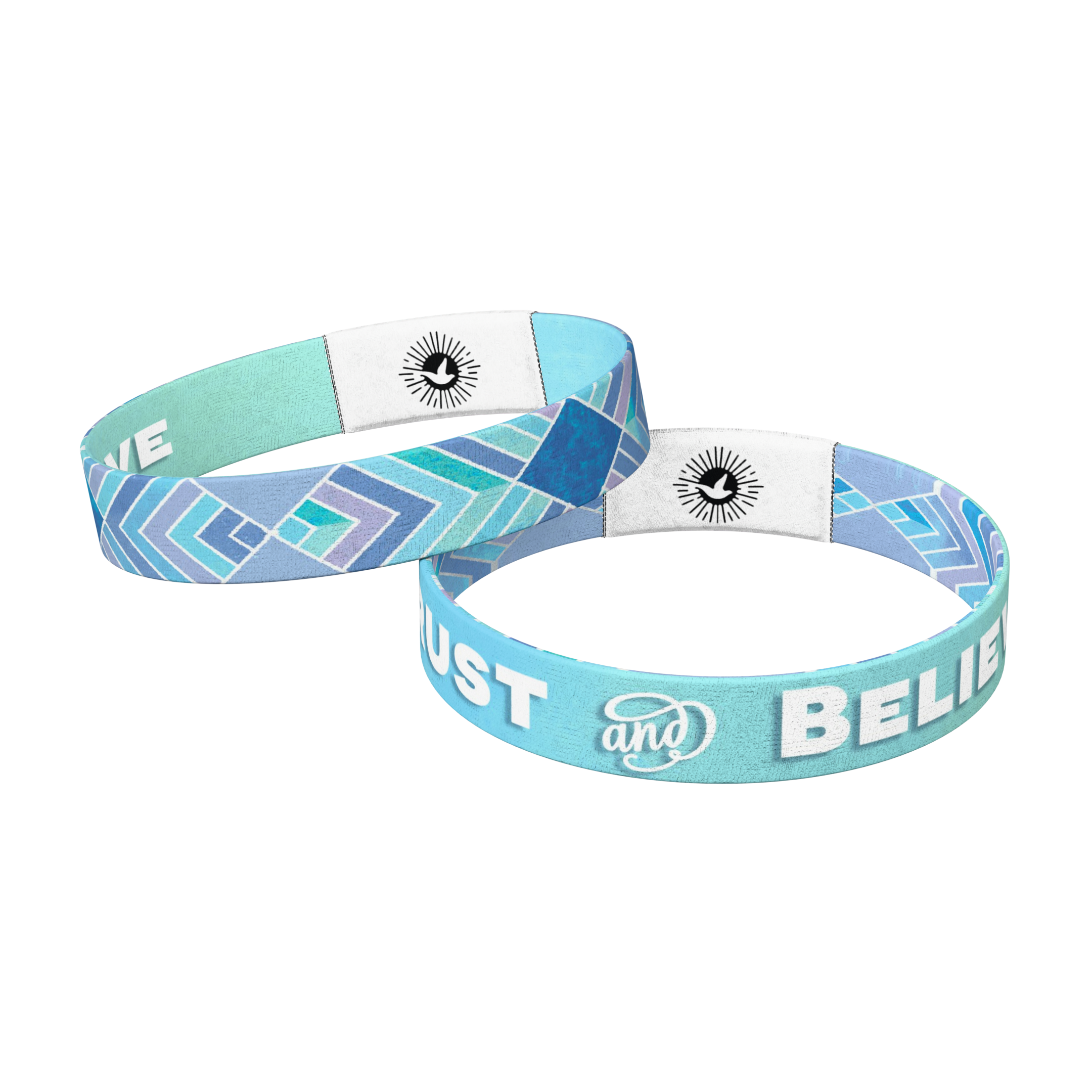 Trust and Believe Bible Verse Bracelet