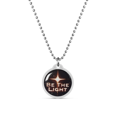 Be The Light Daily Bible Verse Necklace