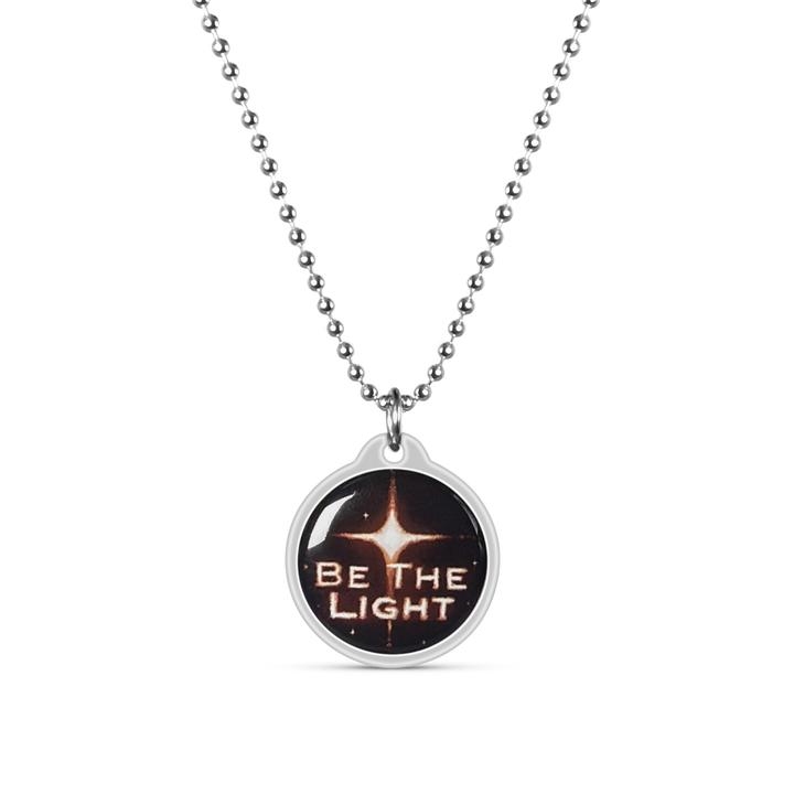 Be The Light Daily Bible Verse Necklace