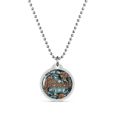 Blessed Daily Bible Verse Necklace