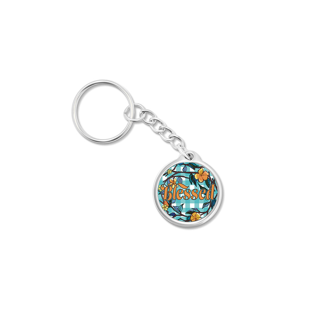 Blessed Daily Bible Verse Keychain