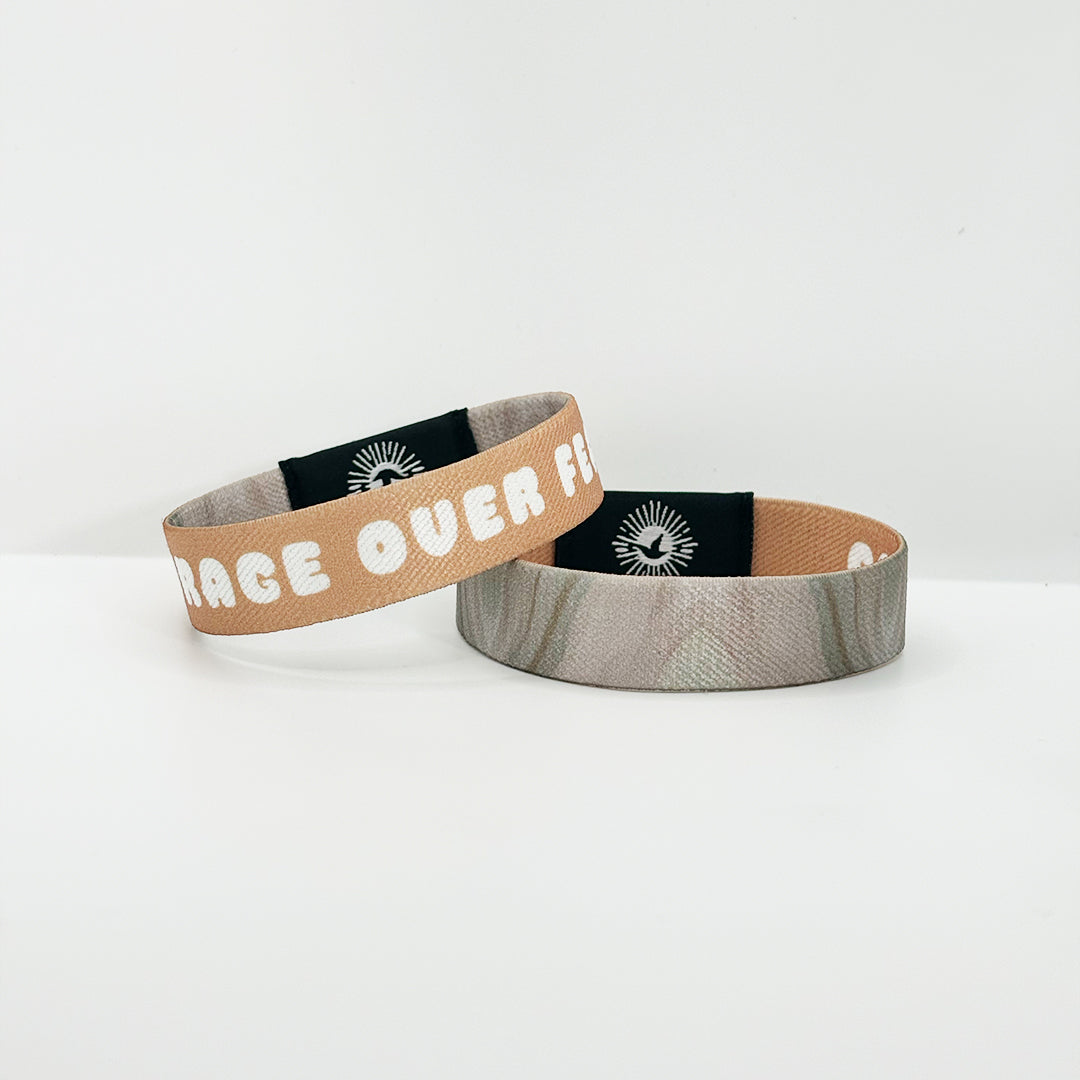 Courage Over Fear Bracelet