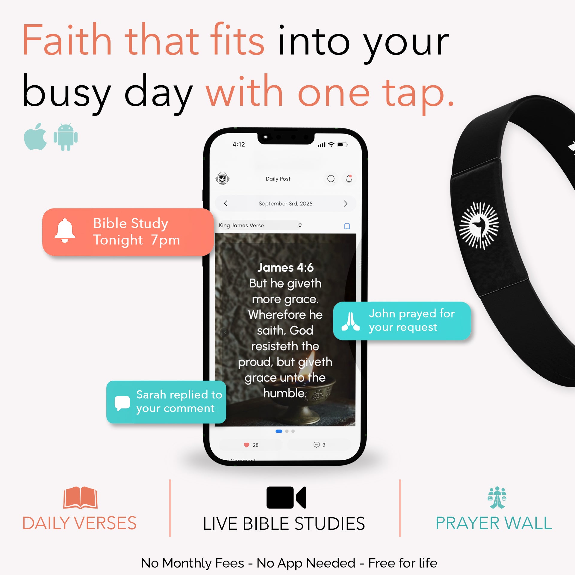 Be The Light Bible Verse Bracelet