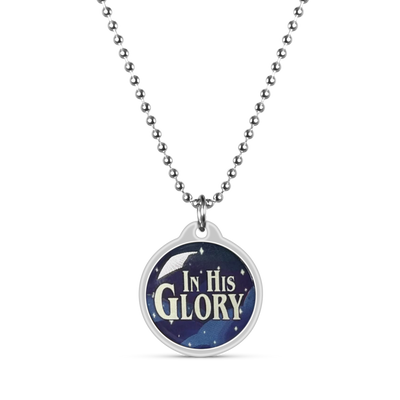 In His Glory Daily Bible Verse Necklace