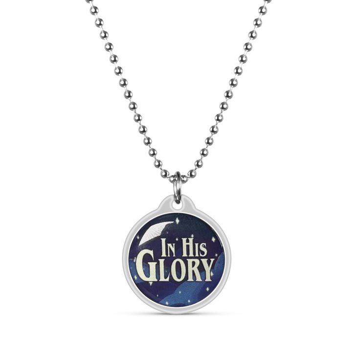 In His Glory Daily Bible Verse Necklace