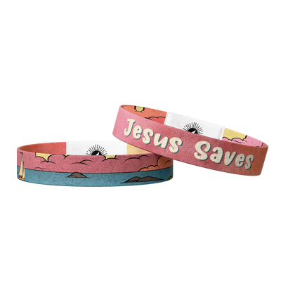 Jesus Saves Bible Verse Bracelet