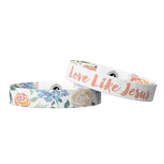 Love Like Jesus Bible Verse Bracelet