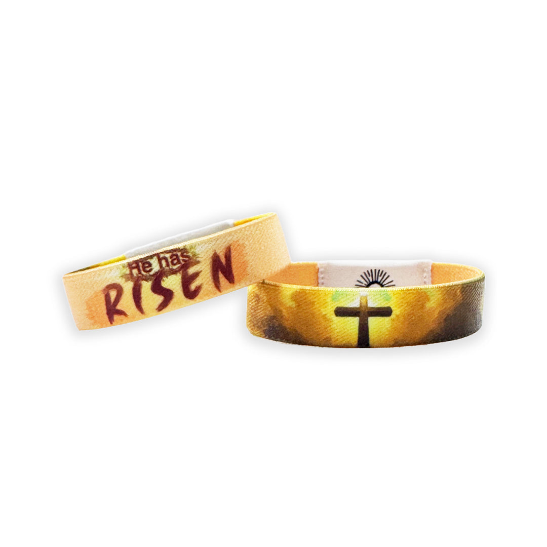 He Has Risen Bible Verse Bracelet