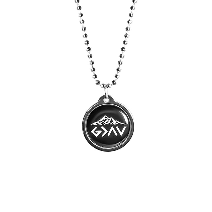 God's Greater Than the Highs and Lows Necklace
