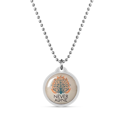Never Alone Daily Bible Verse Necklace