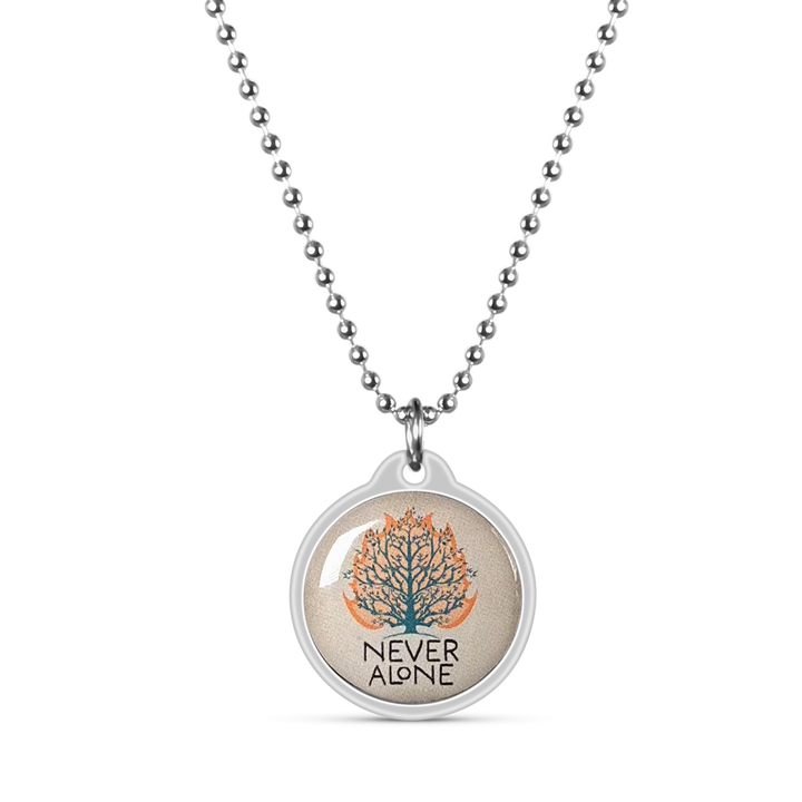 Never Alone Daily Bible Verse Necklace
