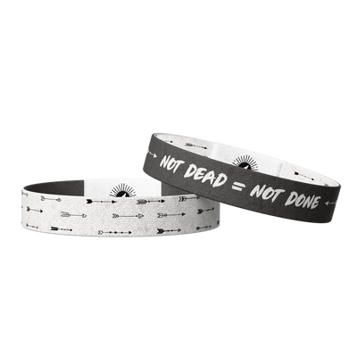 Not Dead Equals Not Done Bible Verse Bracelet