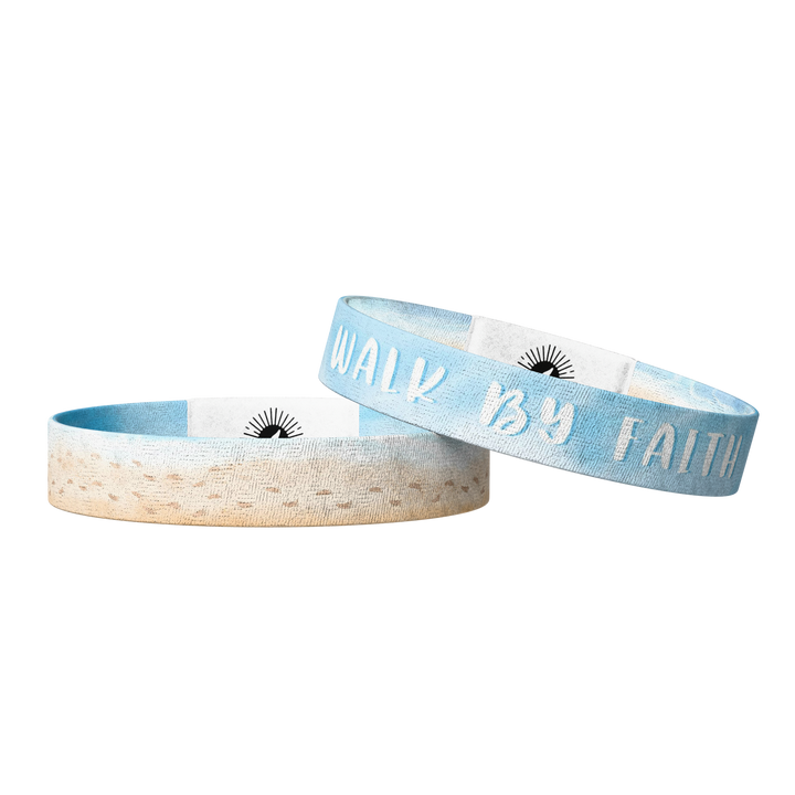 Walk By Faith Bible Verse Bracelet