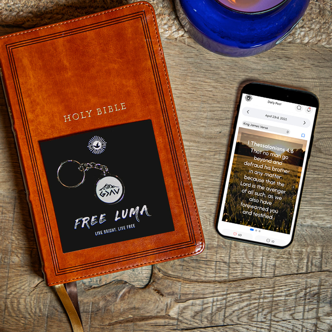 God's Greater Than the Highs and Lows Keychain