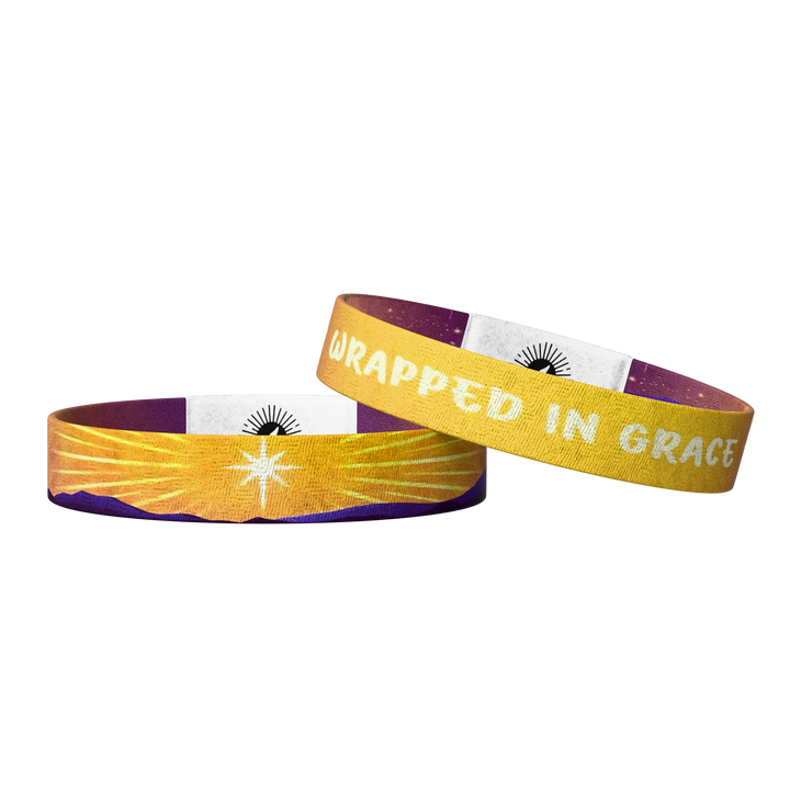 Wrapped in Grace Bible Verse Bracelet